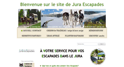 Desktop Screenshot of jura-escapades.ch